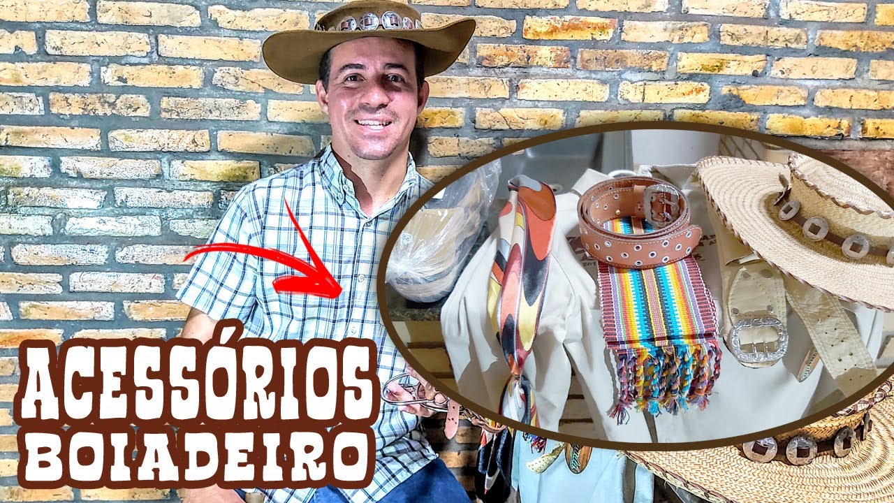 Um pouco sobre os acessórios de Boiadeiro na Cavalgada