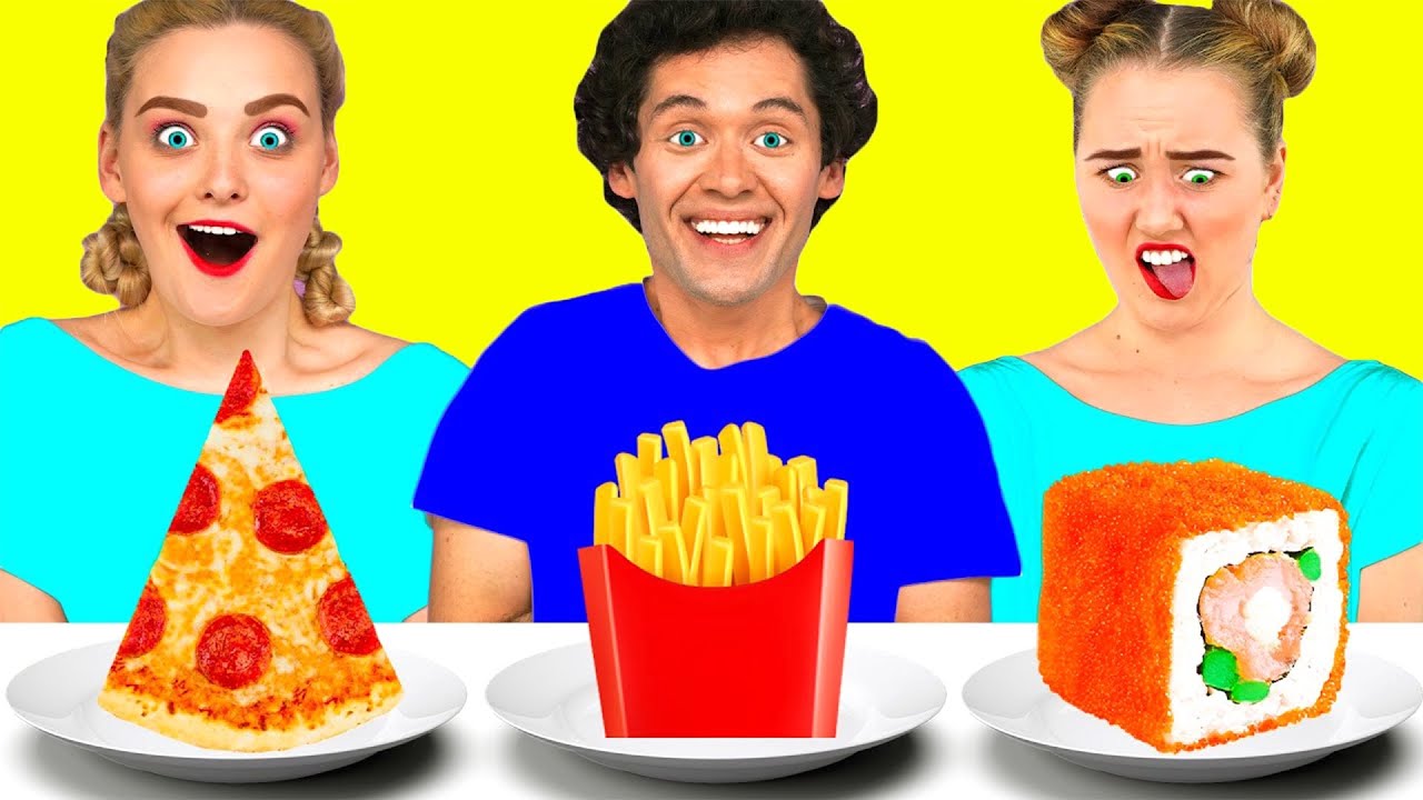 Челлендж: Еда из Разных Стран Мира | Съедобная Битва от Ideas4Fun Challenge