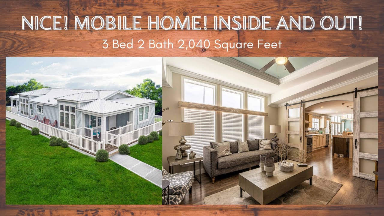 NICE Mobile Home! Inside and Out! GREAT Manufactured Home Tour