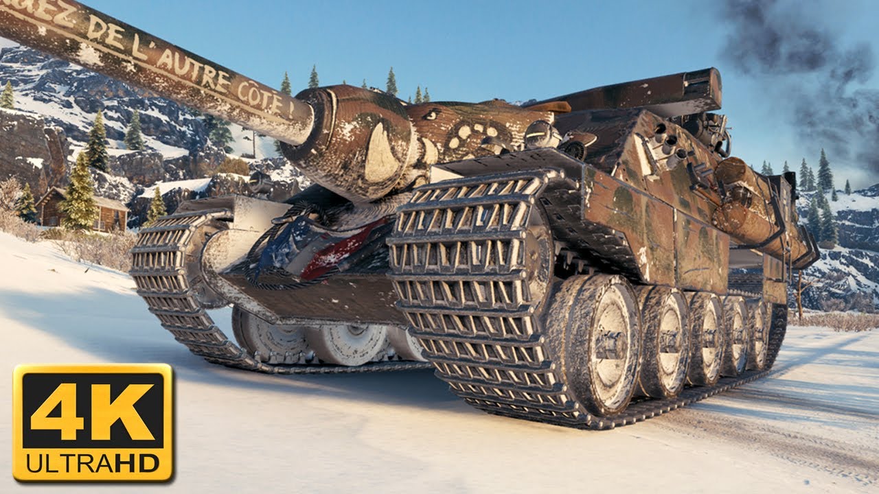 Foch B: Они Не Смогли Сбежать От Моей Огневой Мощи - World of Tanks 4K