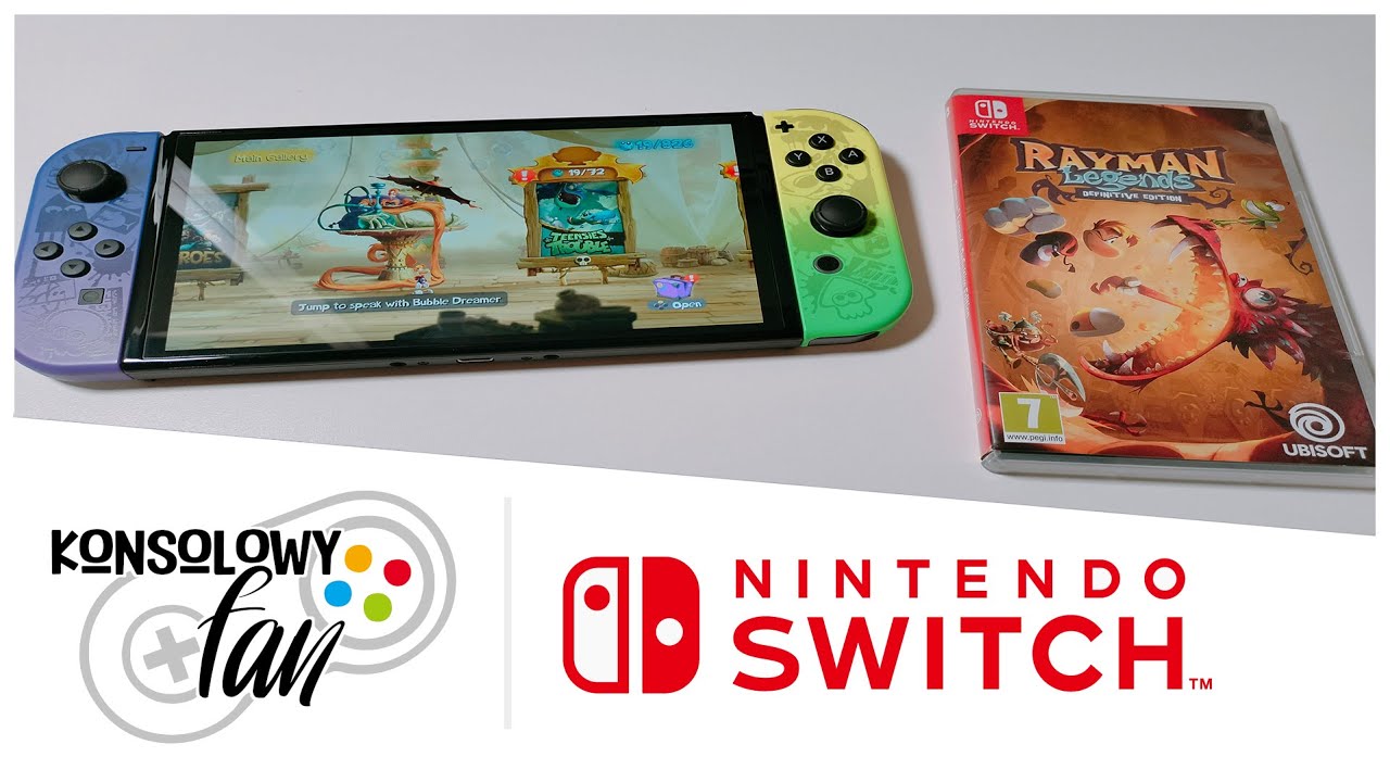 Gramy na Switch Oled I  Rayman Legends 📽 Czy jakoś filmu jest lepsza?