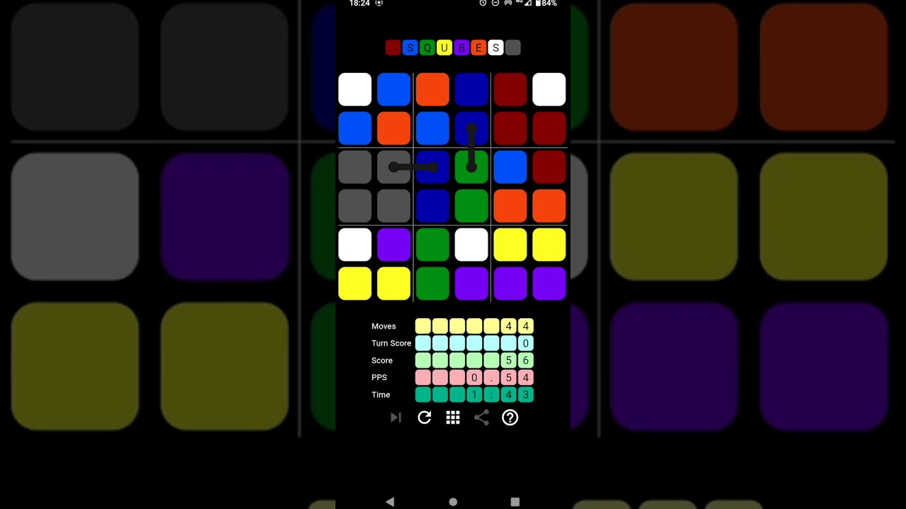 Squbes 6x6 Puzzle Grid