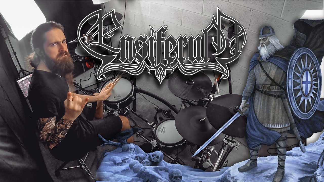 Ensiferum - From Afar (Drum cover)