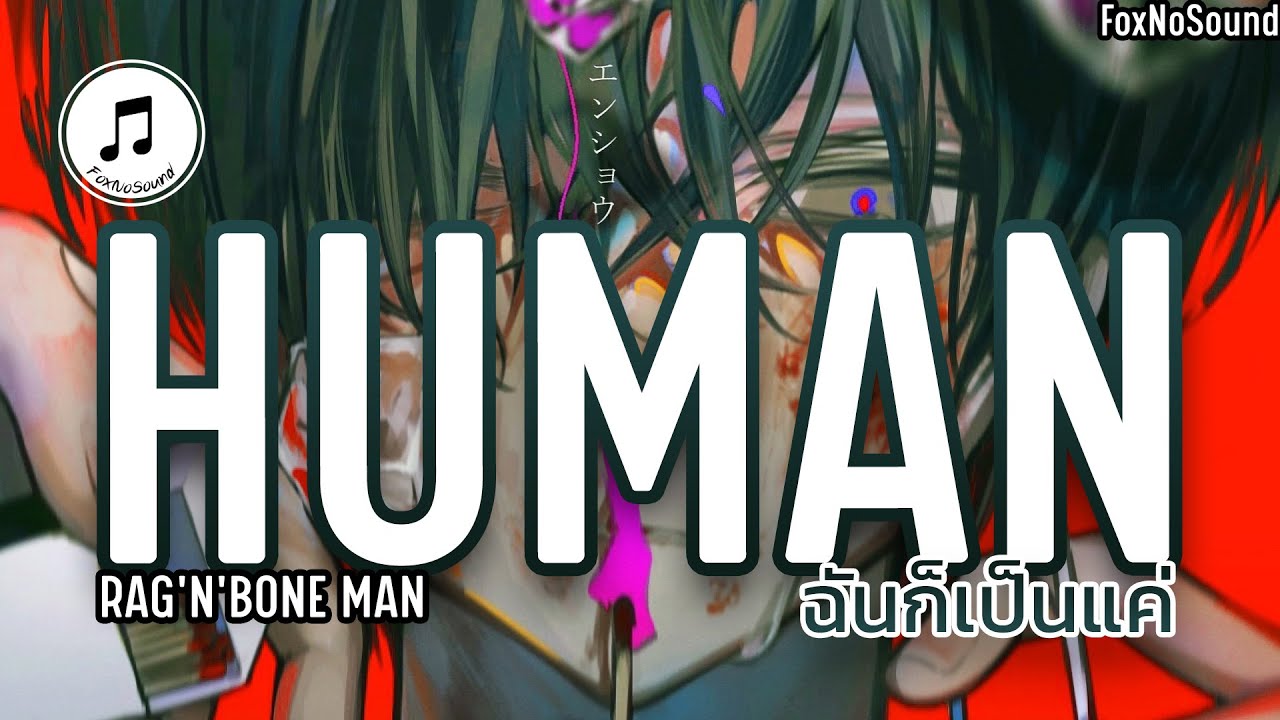 【 แปลเพลง 】Human - Rag'n'Bone Man