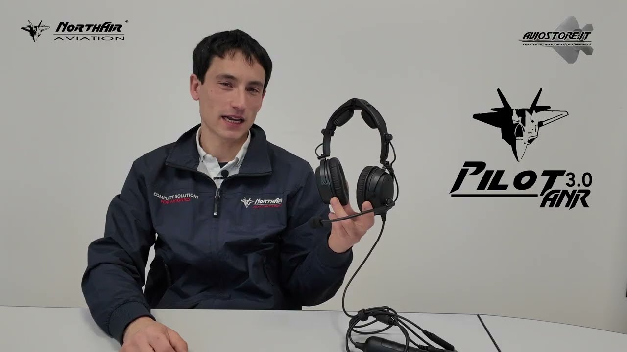 🎧 NUOVA CUFFIA AERONAUTICA ATTIVA ANR MOD PILOT 3.0