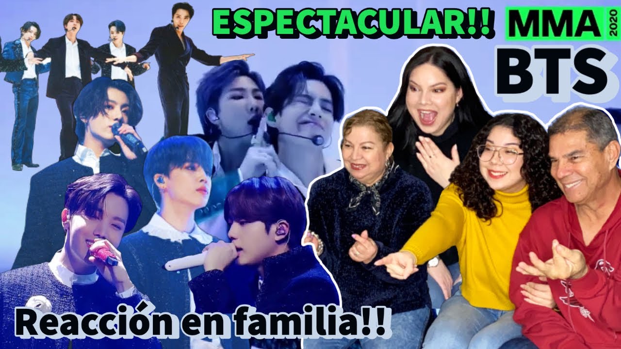 REACCIÓN A BTS (방탄소년단) Life Goes On + Dynamite @ 2020 MMA en Familia (Pt.2)
