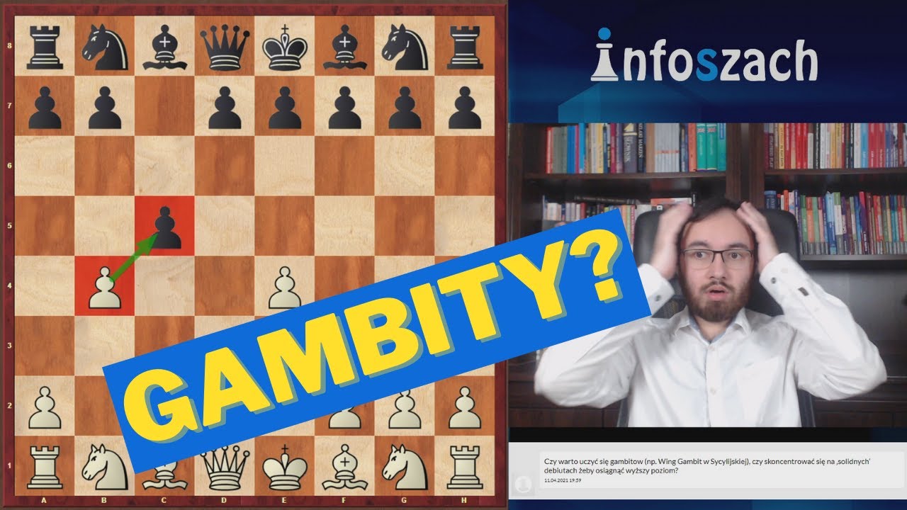 DEBIUTY SZACHOWE: grać GAMBITY czy solidniej? | Patroni pytają #5