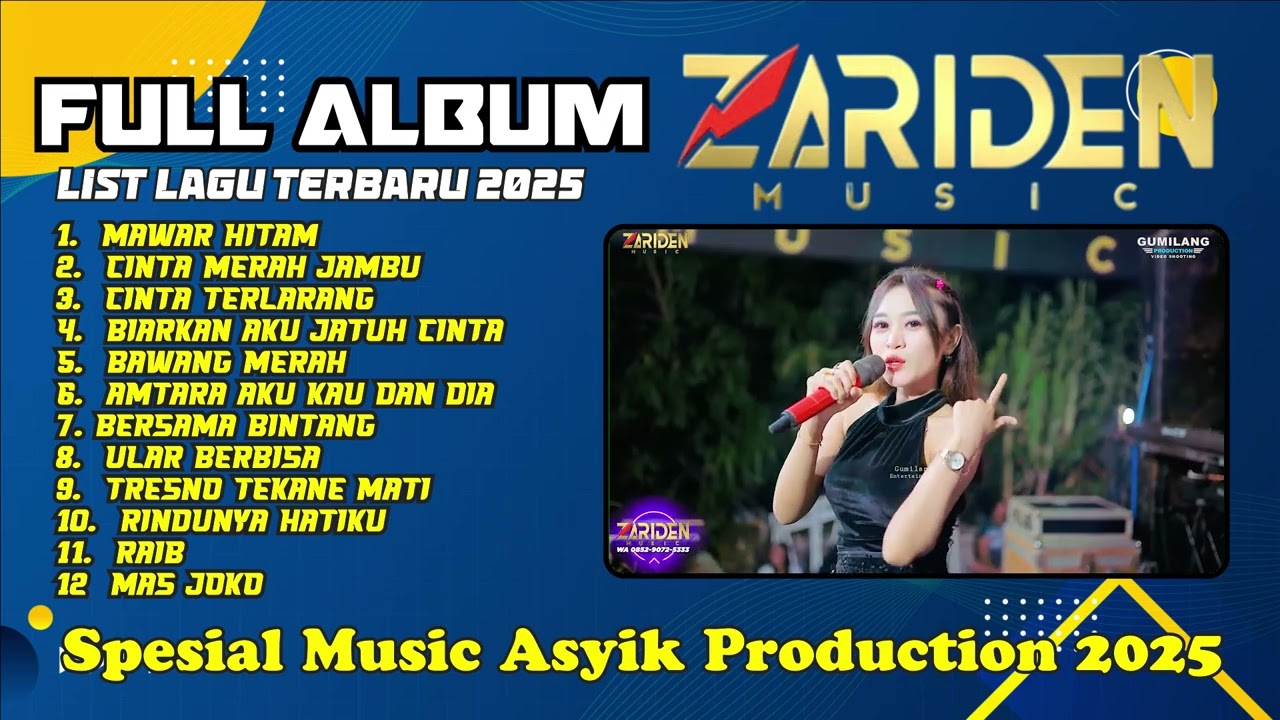 FULL ALBUM DANGDUT PALNG VIRAL ZARIDEN MUSIC VOL 2