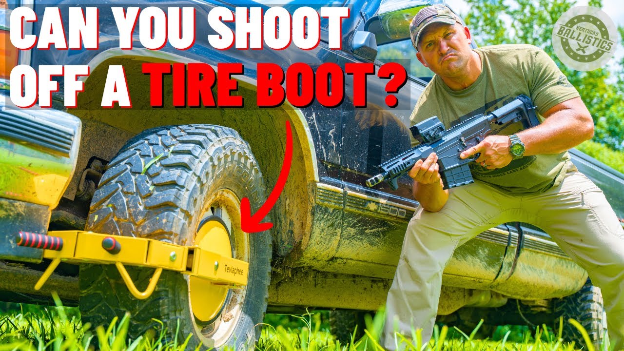 Could You Shoot Off A TIRE BOOT ?