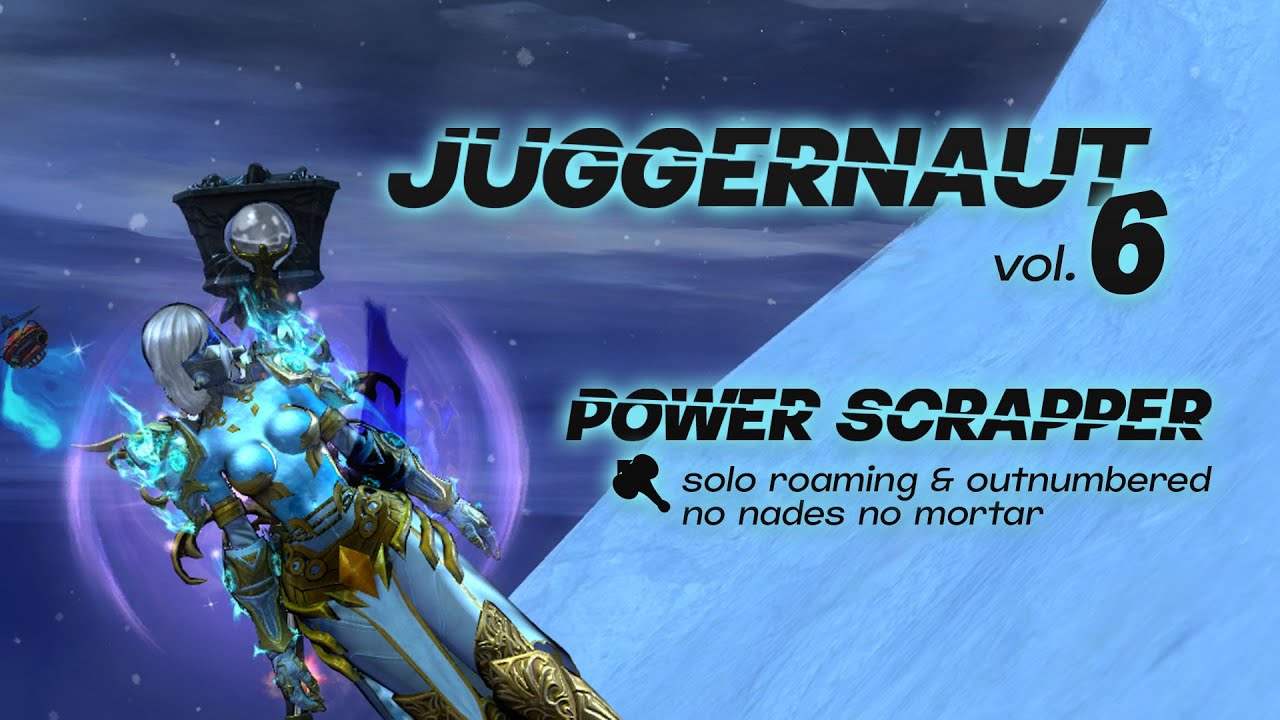 Guild Wars 2 WvW - JUGGERNAUT vol. 6 - Power Scrapper solo roaming & outnumbered montage