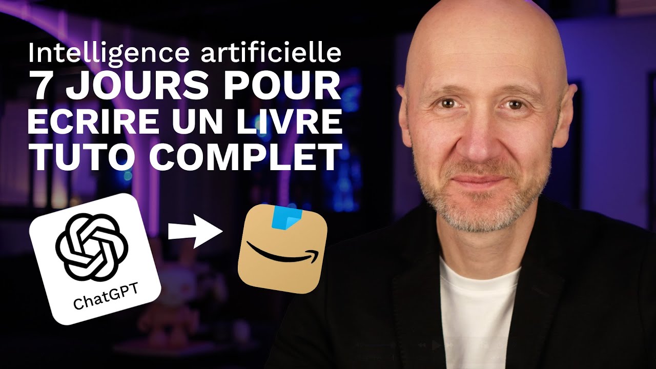Écrire et publier un livre en 7 jours avec ChatGPT. Sans être écrivain !