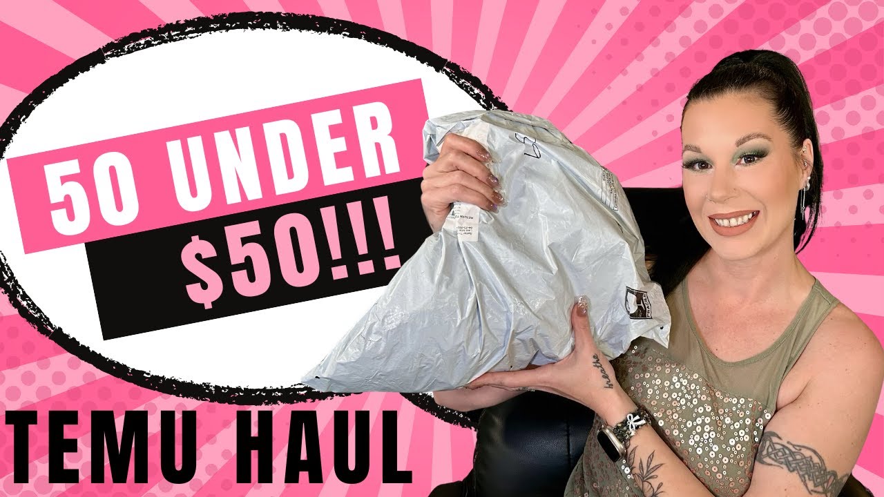 Temu Haul 50 under $50 #temuhaul #temustyle #temufinds #temufashion