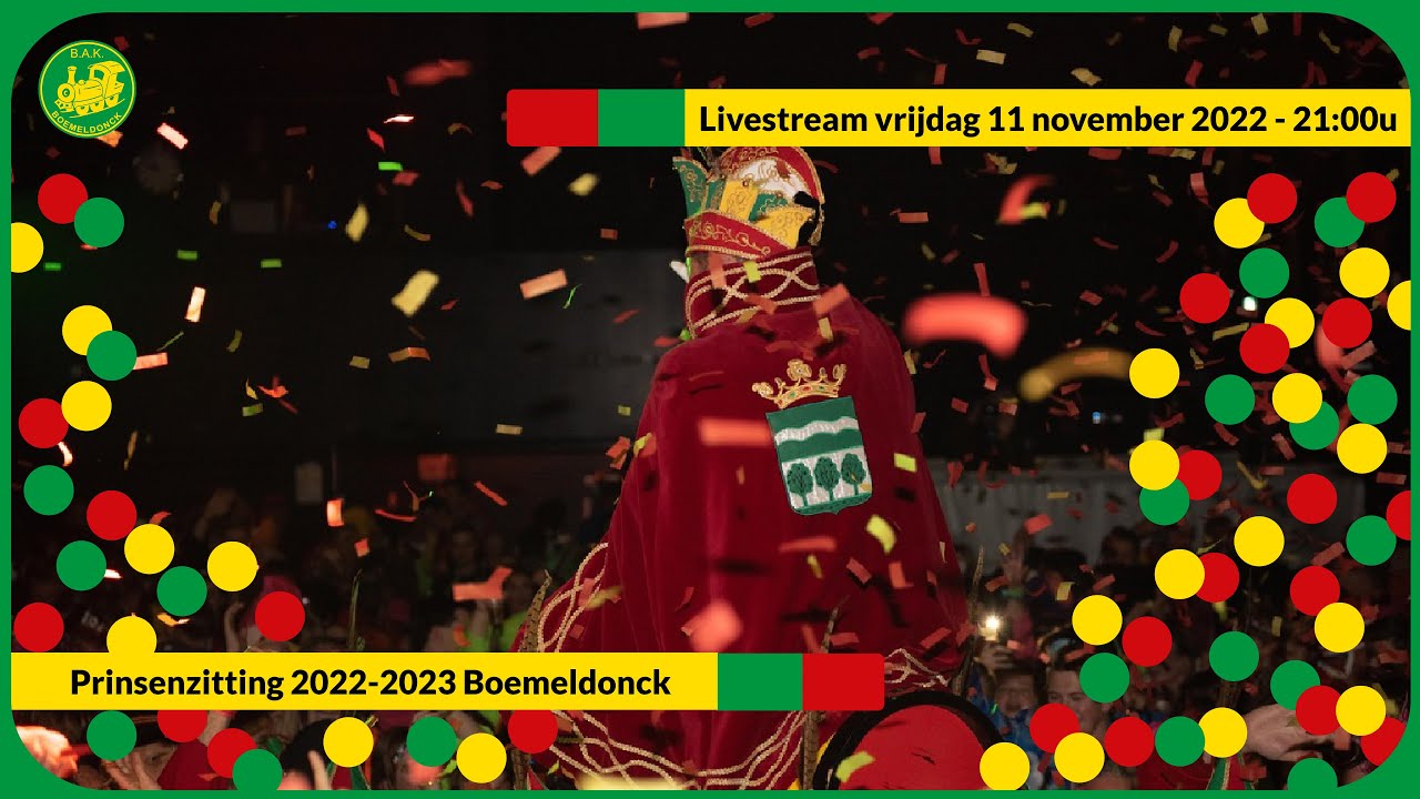 Prinsenzitting 2022/2023 Boemeldonck - LiveStream