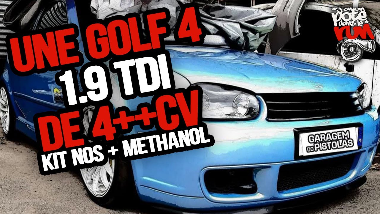 Une Golf 4 TDI de 400cv ? Kit Nos + Méthanol @TdiPerformanceRéunion #tuning #Prépa_TDI_130 #run #974