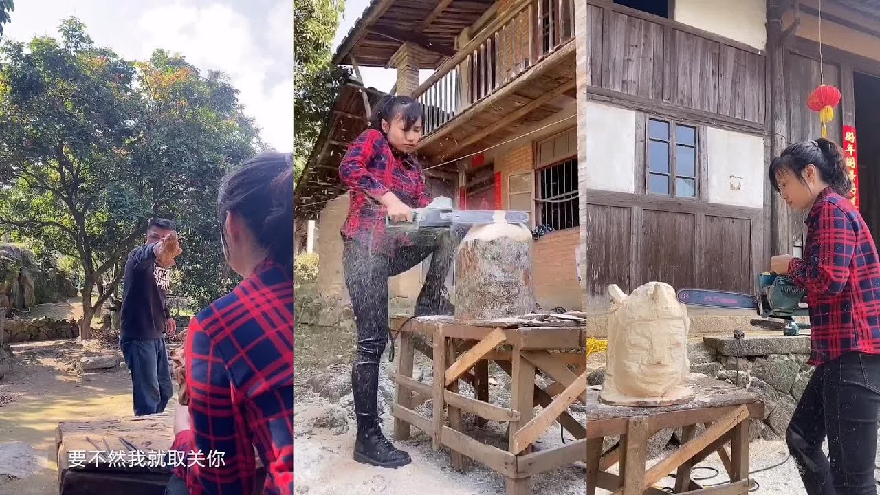 Wood Carving - How to make amazing sculpture from a pisces of wood​ - Woodworking Art