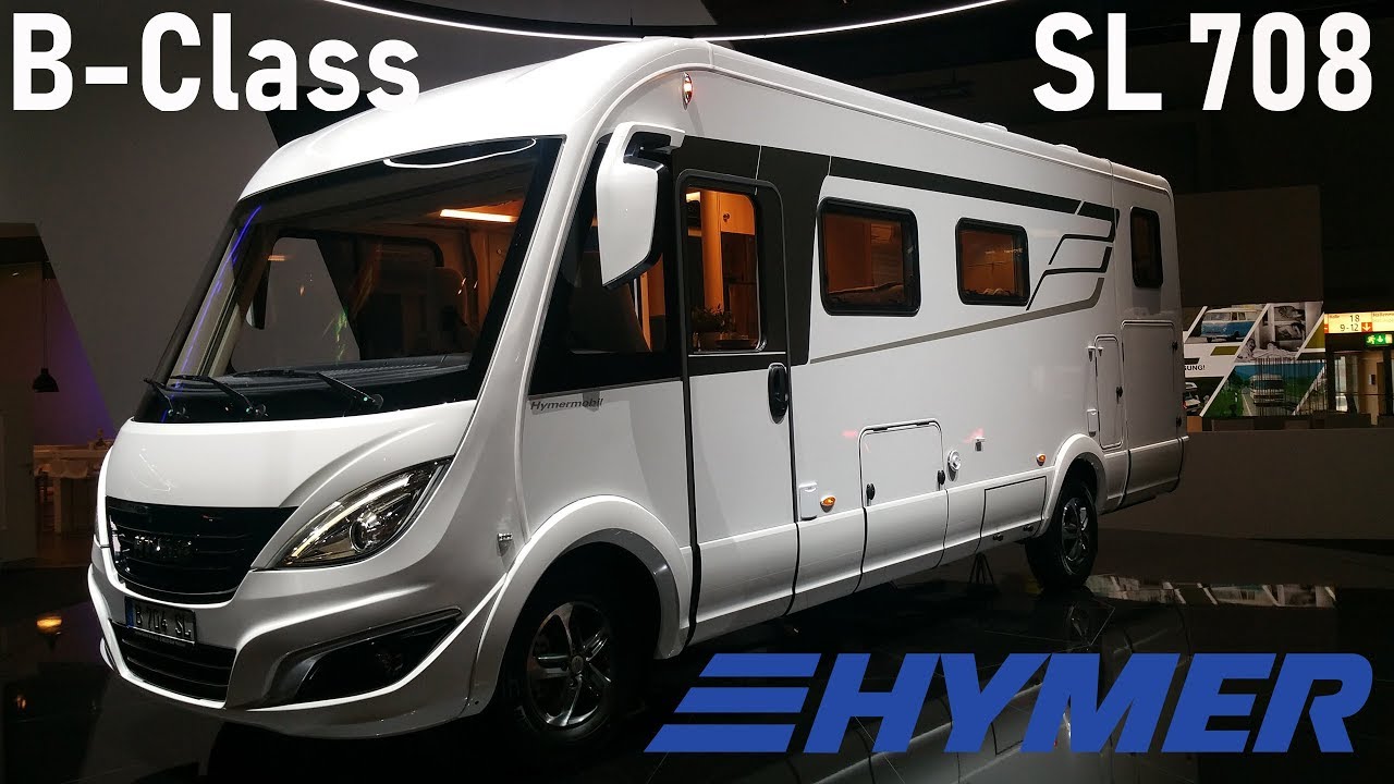 Лучший автодом на Fiat Ducato - Hymer B-Klasse SupremeLine 708 SL.