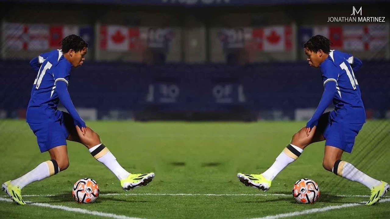 Rio Ngumoha Footwork is too FAST!