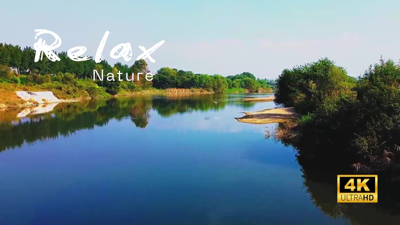 Calming Piano & Nature 4K | Release Stress, Overthinking & Mental Fatigue