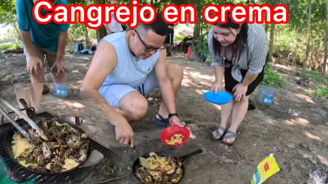 DIANA LOS PREPARA  CAGREJOS EN  CREMA 🦀😋