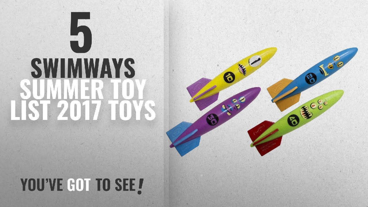 Swimways Summer Toy List 2017 Toys: Swimways Toypedo Bandits