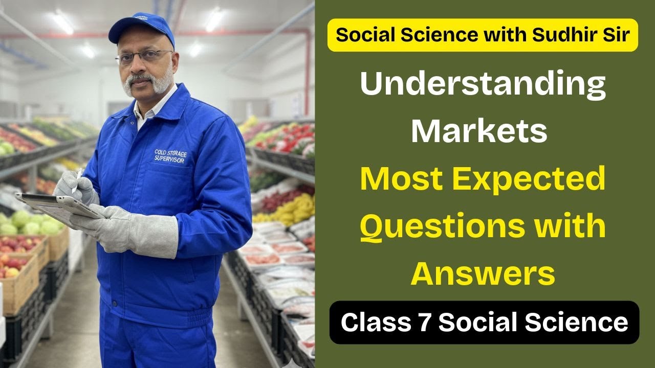 Understanding Markets Test Paper | Class 7 Social Science Chapter 12 - Most Expected Questions #kvs