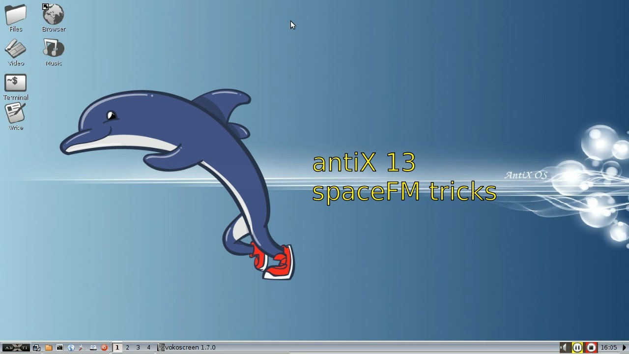 antiX 13.2 - SpaceFM - SpaceFM tricks
