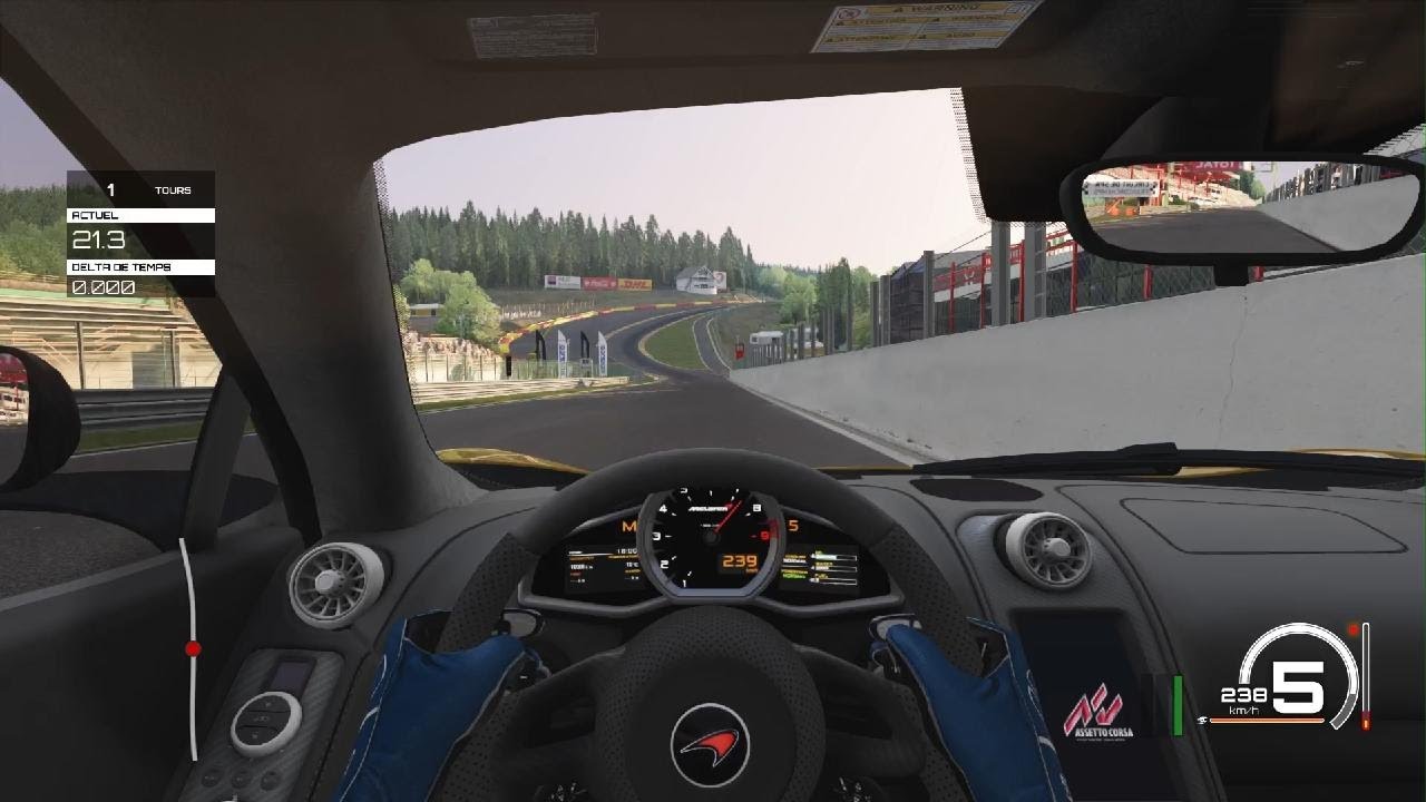Mclaren MP4-12C World Record Spa Assetto Corsa👑 2:39:236