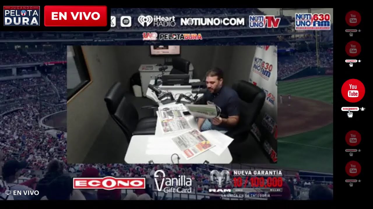 [EN VIVO] Pelota Dura por NotiUno 630 - 3 de febrero de 2025