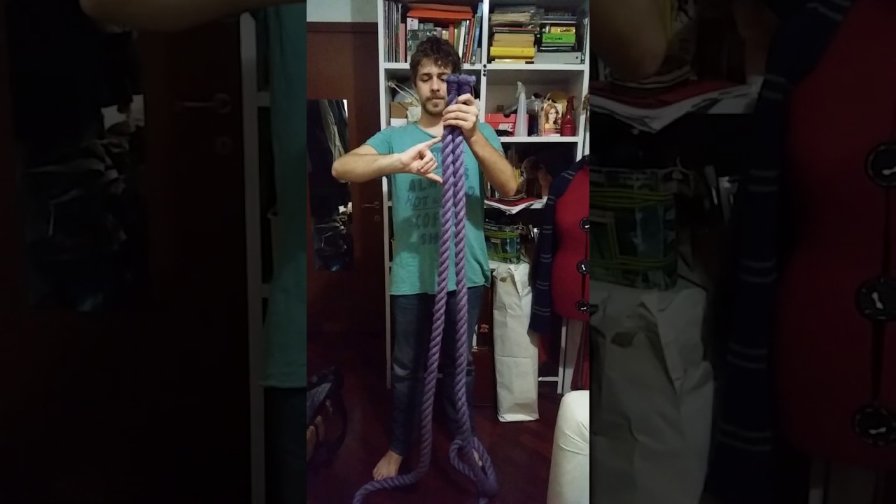 How to tie Sasuke rope belt