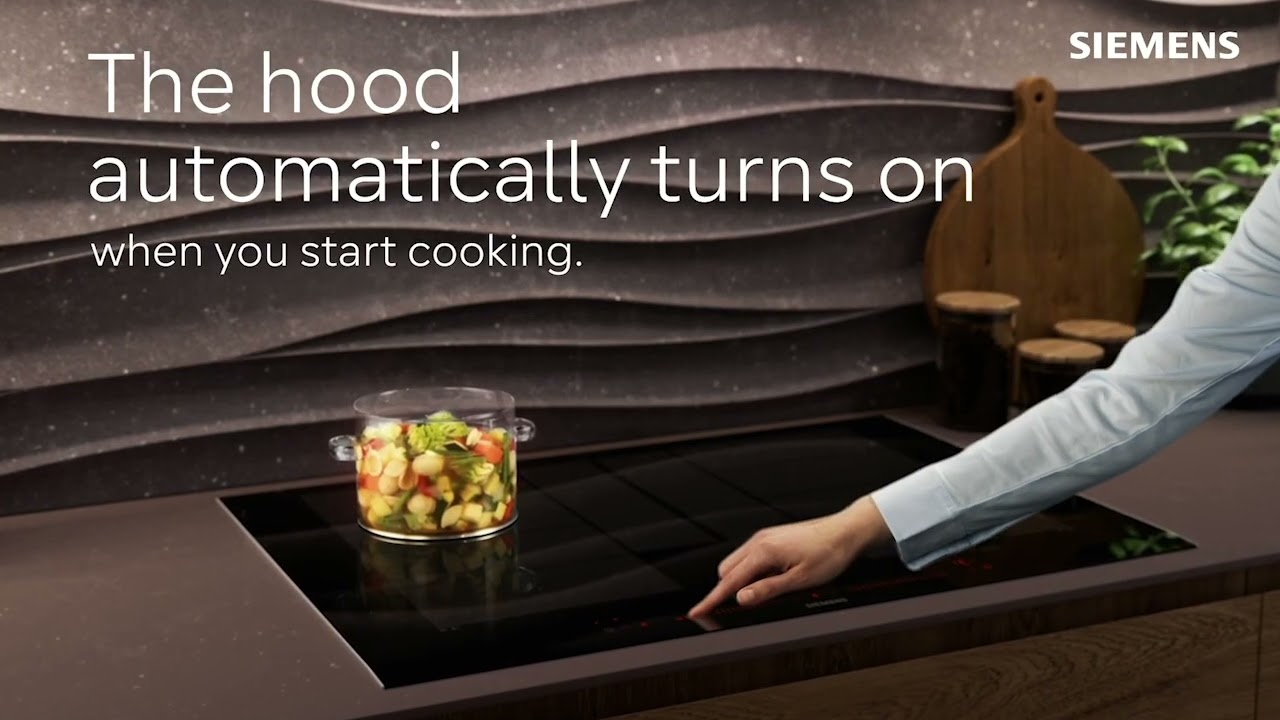 Introducing Siemens Integrated Design Hood | Powerful & whisper-quiet operation | Siemens Home