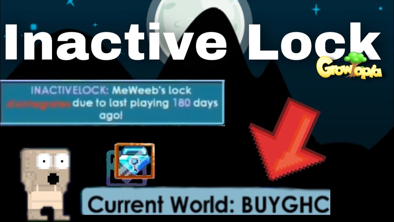 Most Luckiest Growtopia players with 180 day lock 😯😮