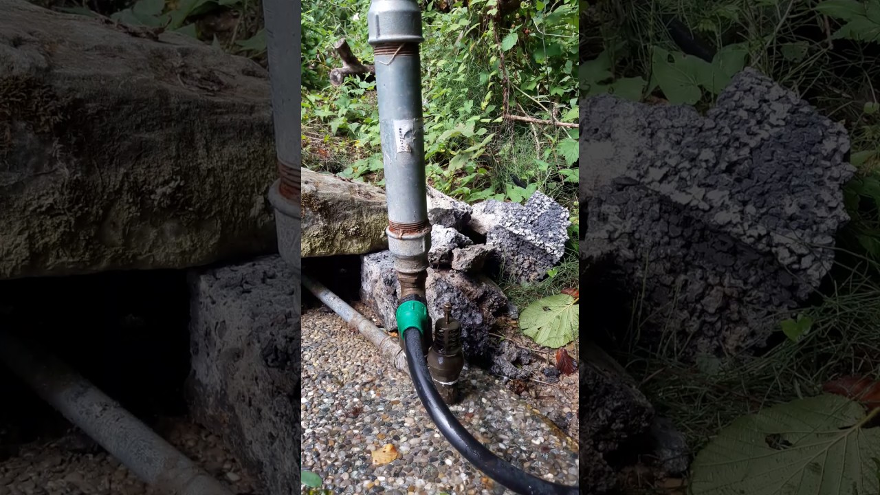 Ram Pump, Hydraulischer Widder, Widder-Pumpe, Wasserwidder, Stoßpumpe, Wasserpumpe ohne Strom