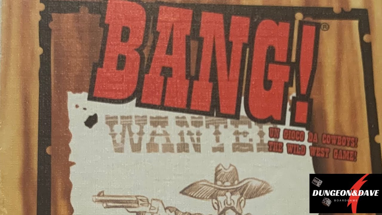 Bang! | il regolamento del gioco da tavolo western