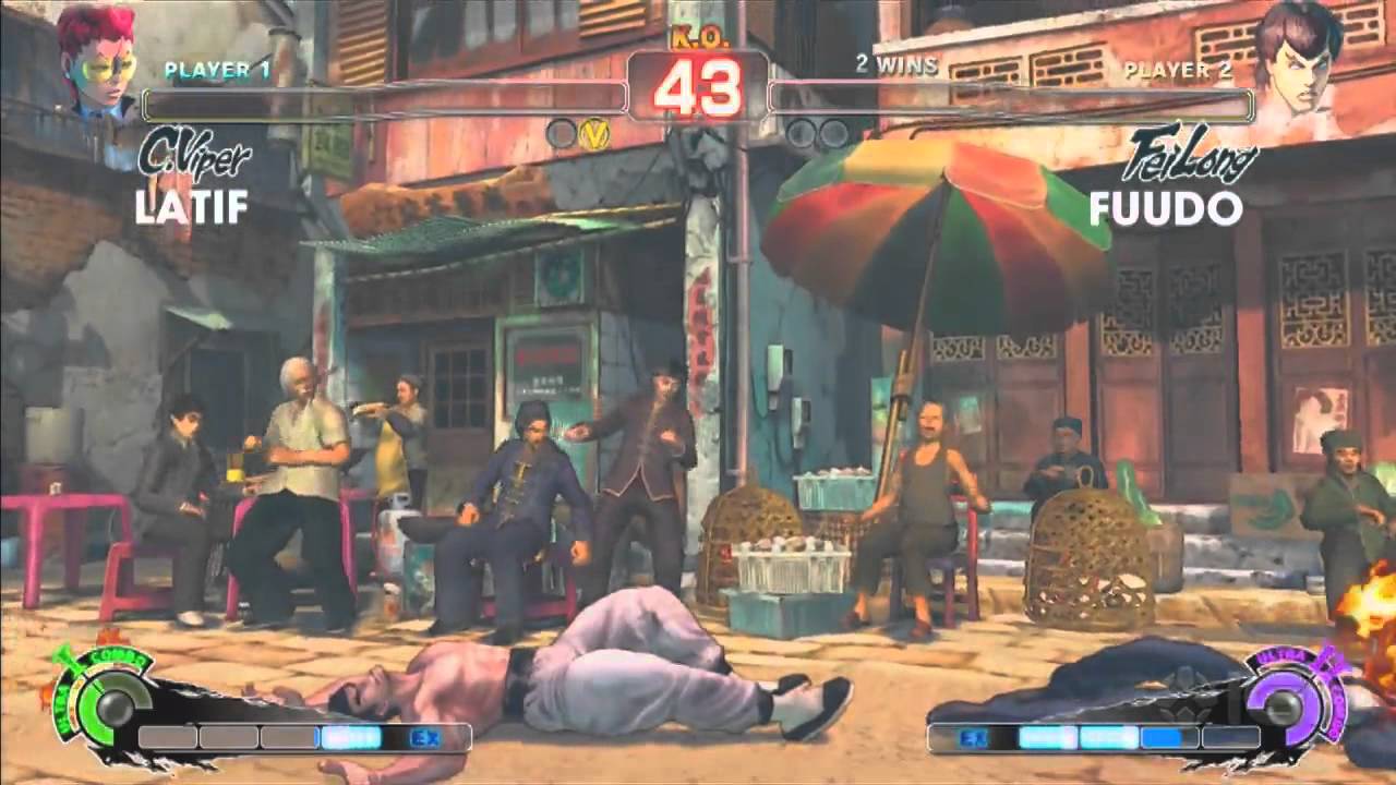 Super Street Fighter IV A.E: Evo 2011 Top 8 - Latif vs. Fuudo