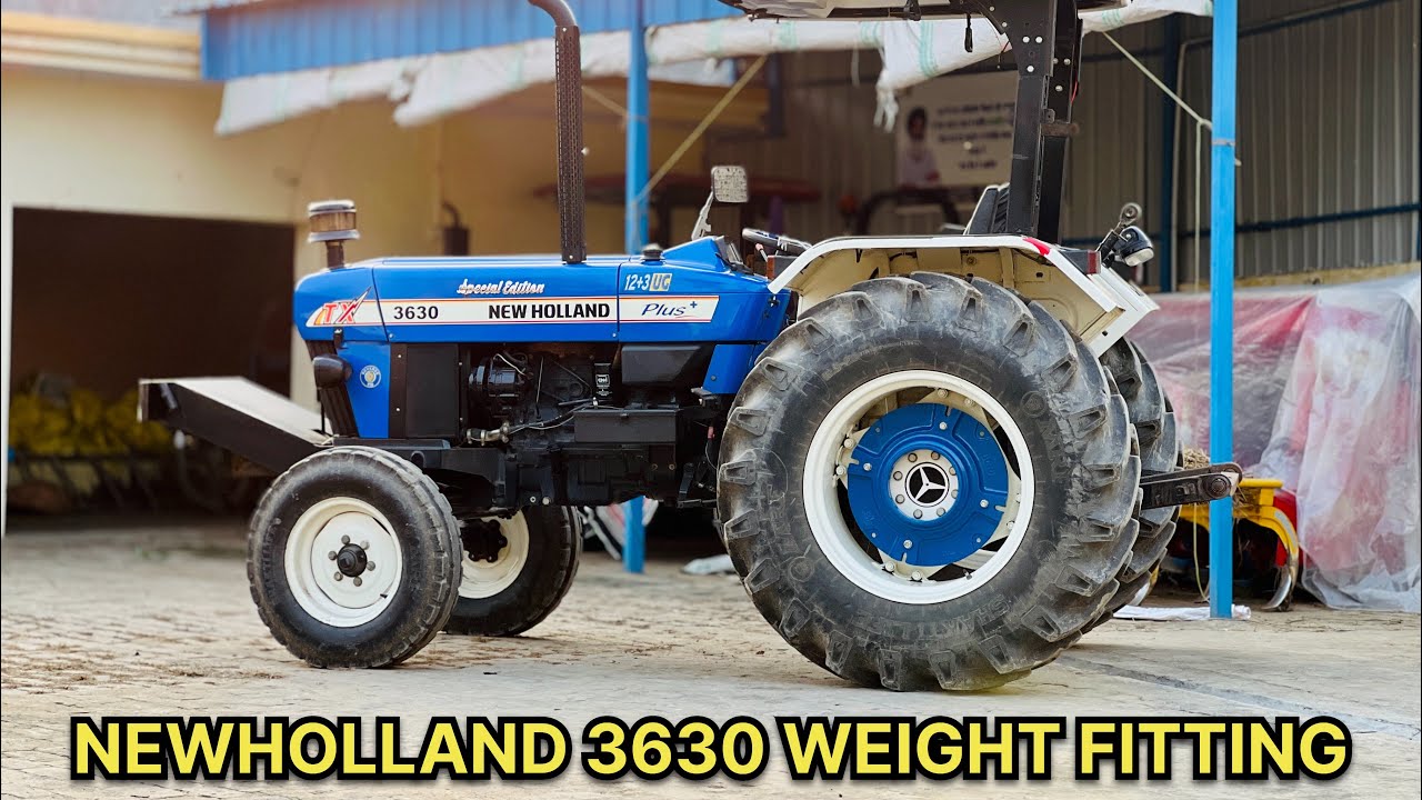 Newholland 3630 special edition rear weights fitting