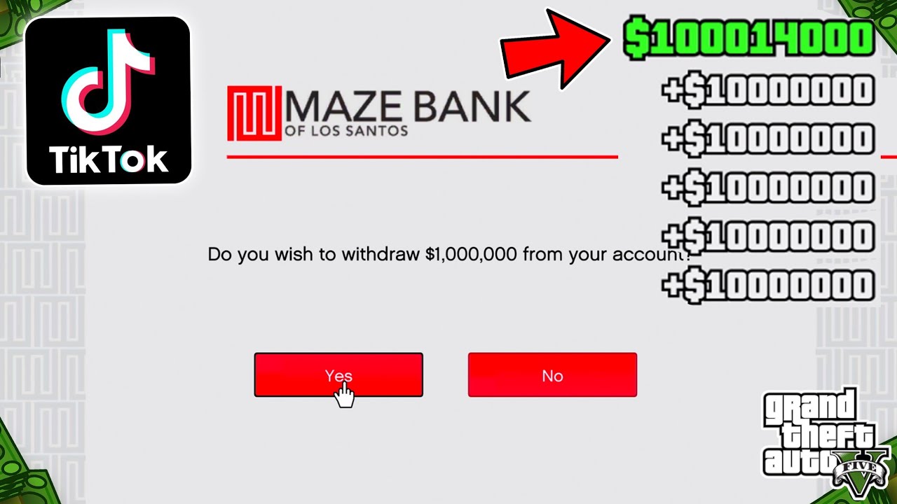 Testing Viral TikTok GTA 5 Money Glitch Websites!