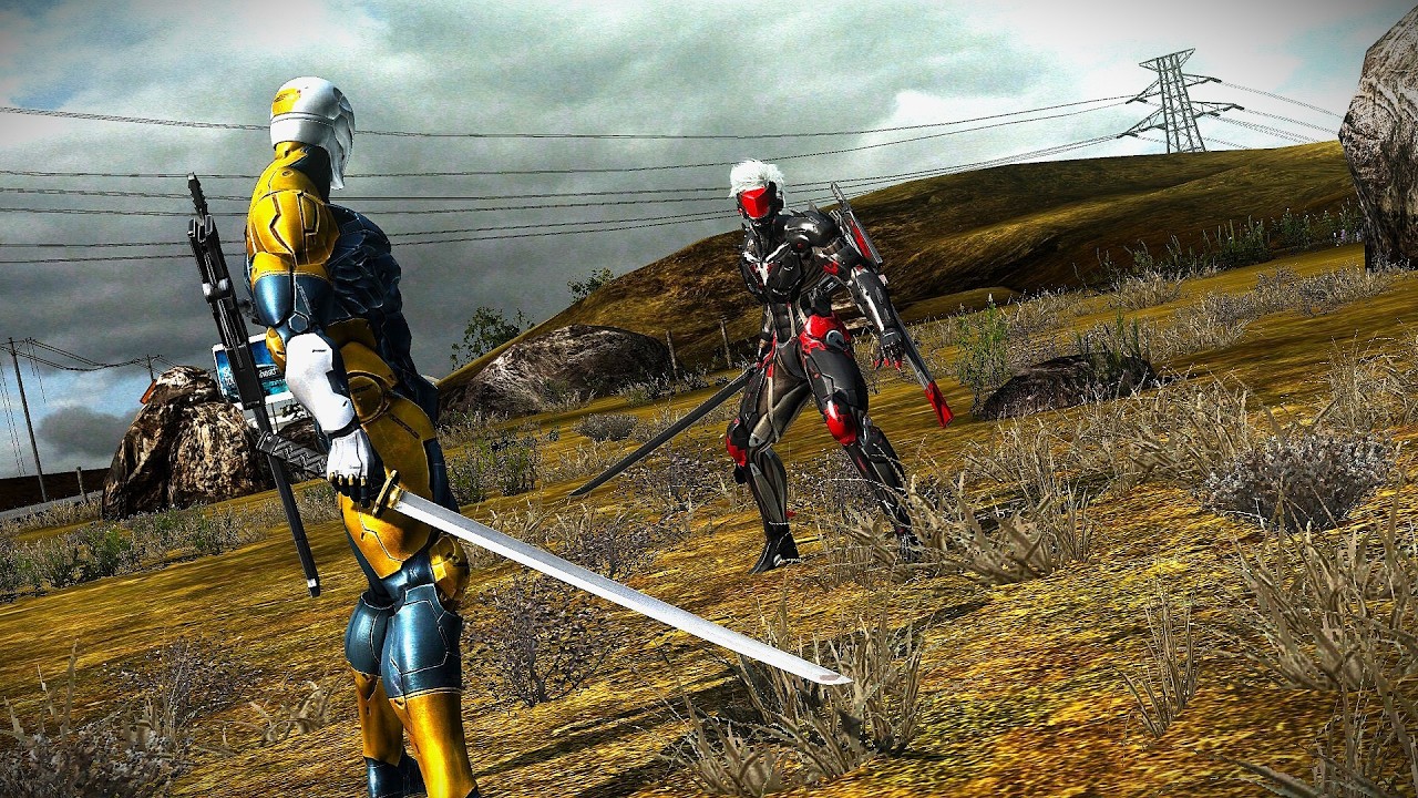 Gray Fox Vs Raiden
