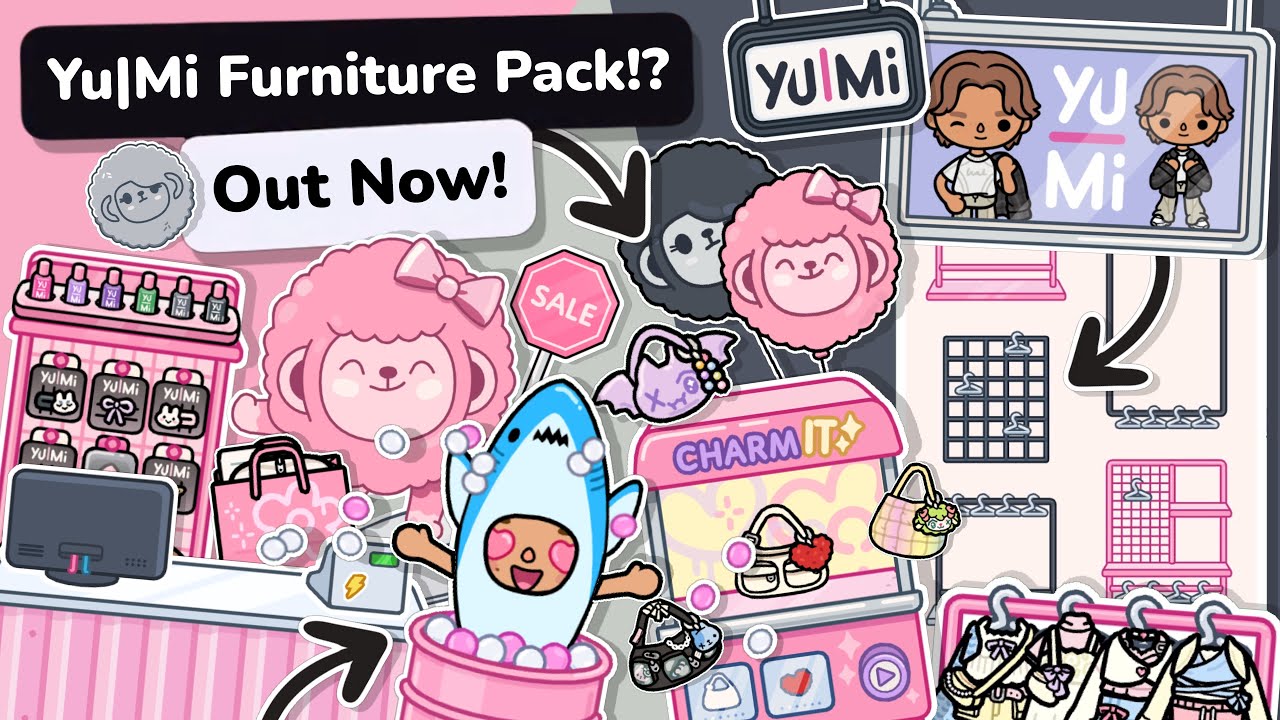 Yu/MI Furniture Pack Review!? | Toca Boca World (OUT NOW!) Toca Boca 