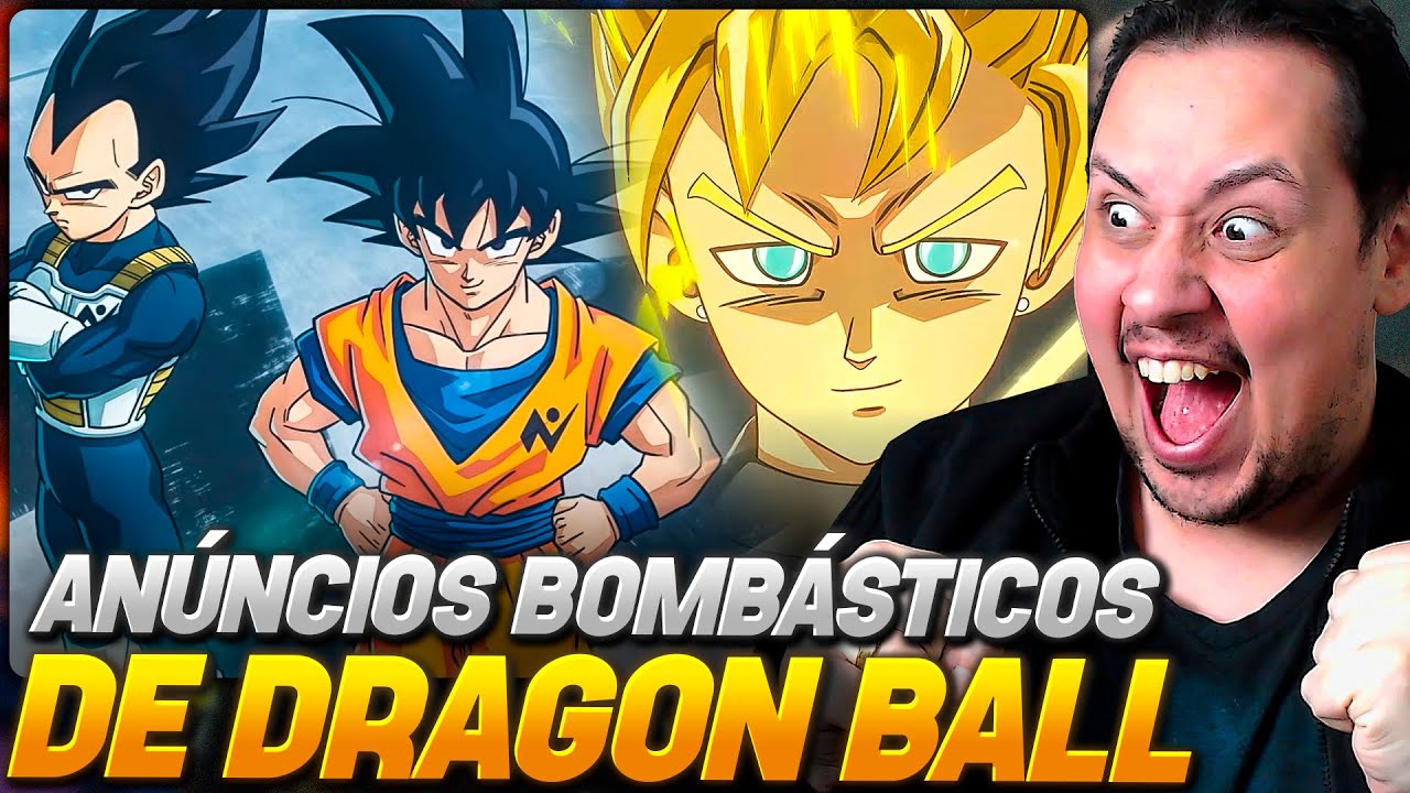 É BOMBA! NOVO JOGO de DRAGON BALL ANUNCIADO e o ANIME VAI VOLTAR FINALMENTE