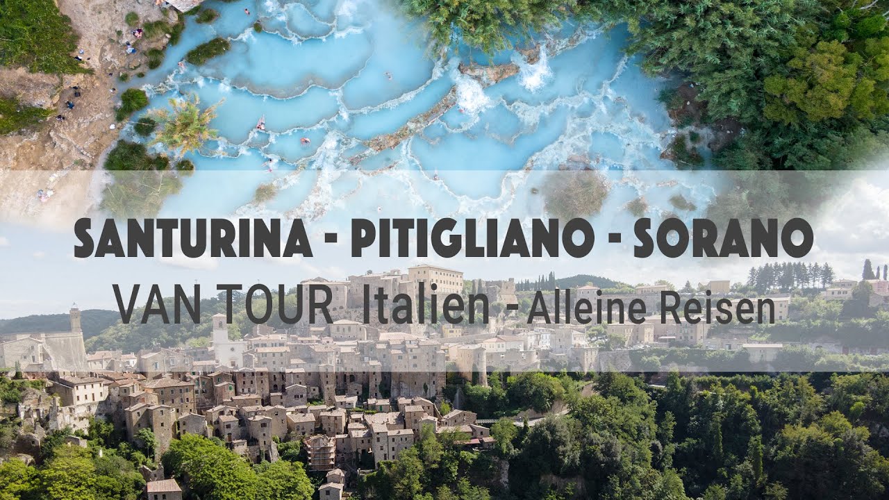 Saturina, Pitigliano und Sorano an einem Tag | Van Tour Italien 🇮🇹 | Alleine Reisen