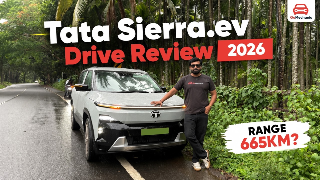 Tata Sierra Electric Drive Review & Range Test | GoMechanic