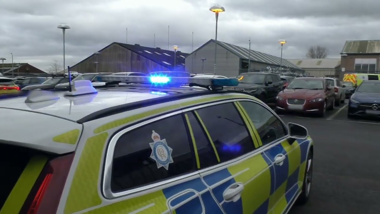 Cumbria Police Volvo V60 Blue Light Demo