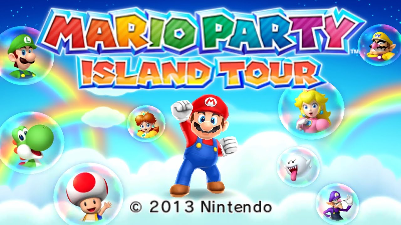 Mario Party: Island Tour Nintendo 3DS Playthrough - Island Party