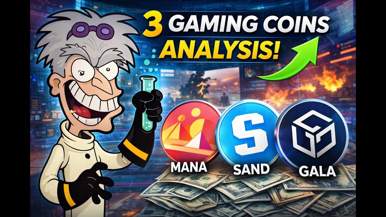 3 Gaming Altcoins to Watch Now | MANA, SAND, GALA Technical Analysis