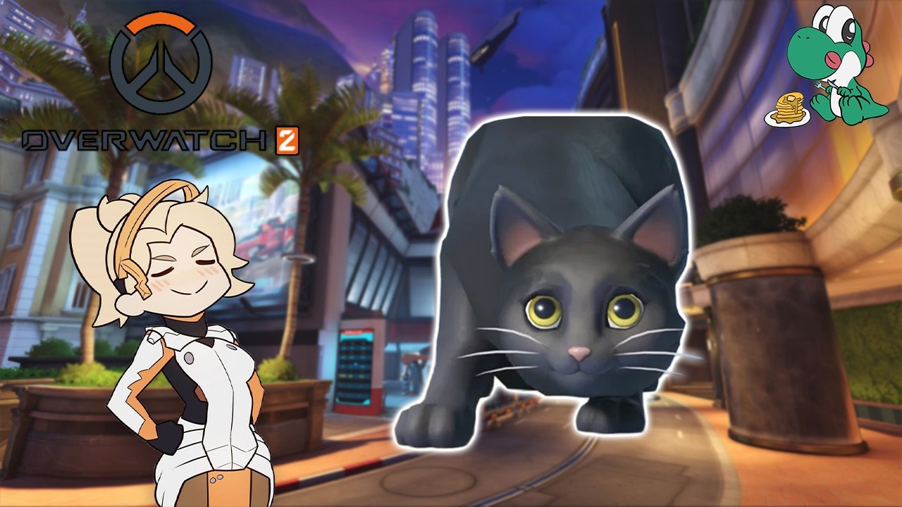 Overwatch Mercy's KITTY!?