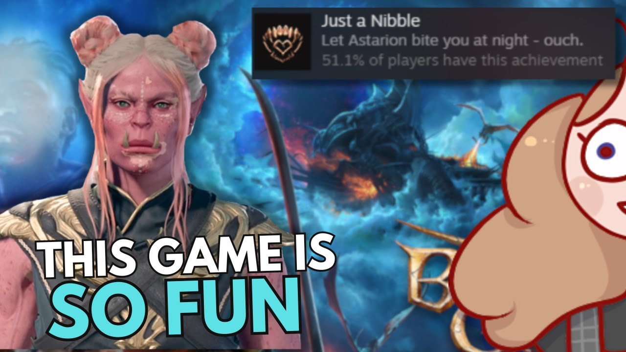 i finally played baldurs gate 3!