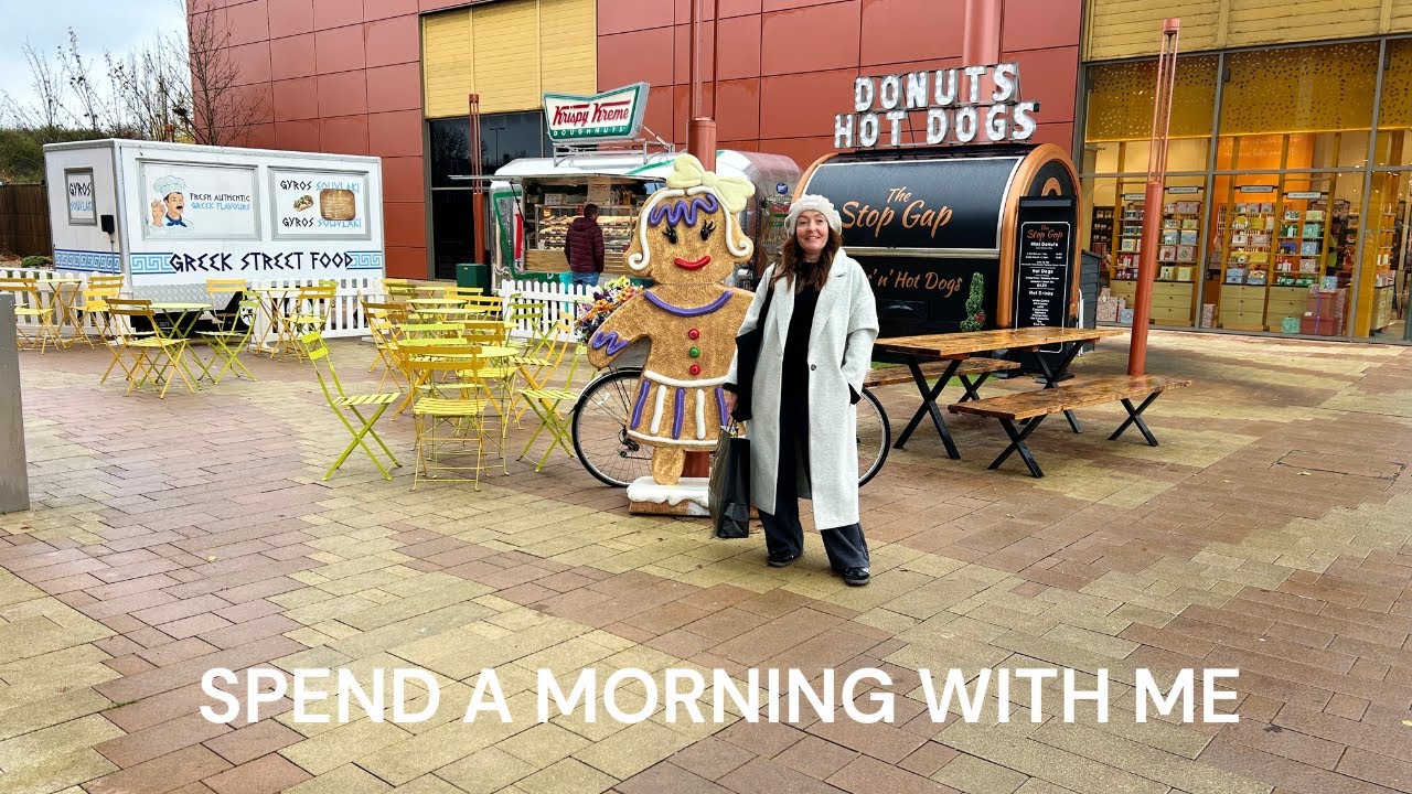 SPEND A MORNING WITH ME. IT'S SNOWING!
