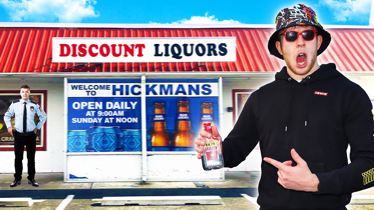 Buying ALCOHOL as a Fake CHILD