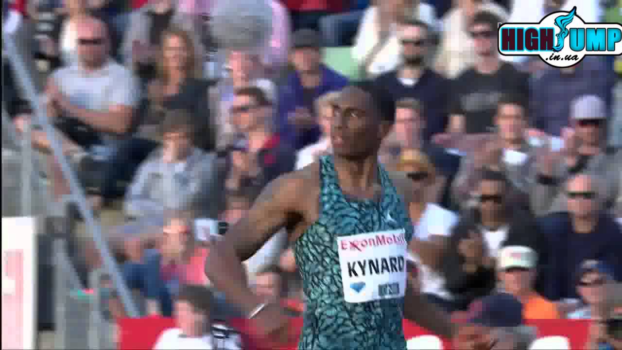 Erik Kynard 2.33  (Diamond League Oslo high jump 2015)