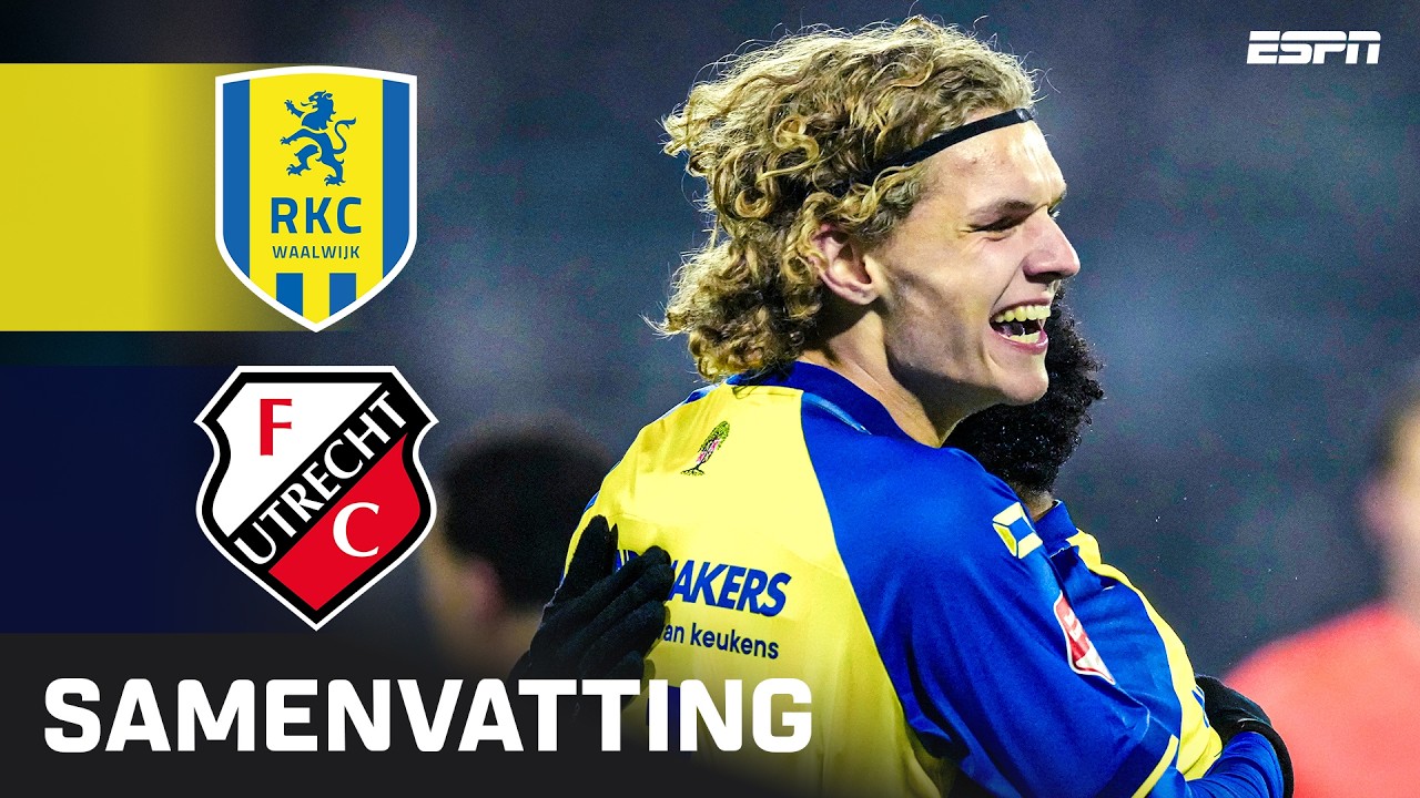 BASISDEBUUT Jessey SNEIJDER & VAN DER LEIJ met 2️⃣ GOALS | Samenvatting RKC Waalwijk - Jong Utrecht